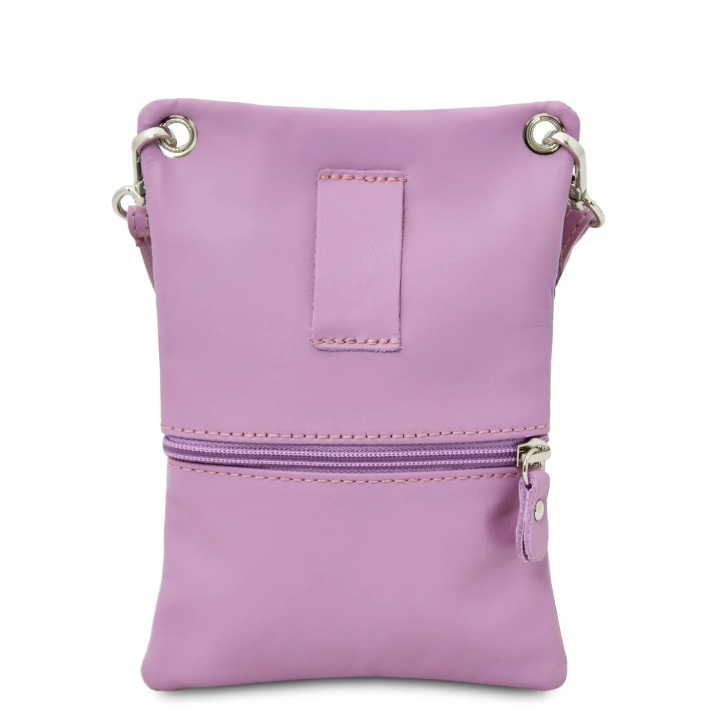 Mini Schultertasche aus Weichem Leder