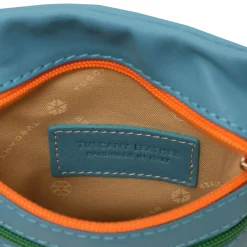 Mini Schultertasche aus Weichem Leder