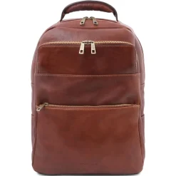 Notebook Rucksack aus Leder