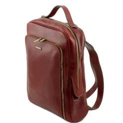 Notebook Rucksack aus Leder