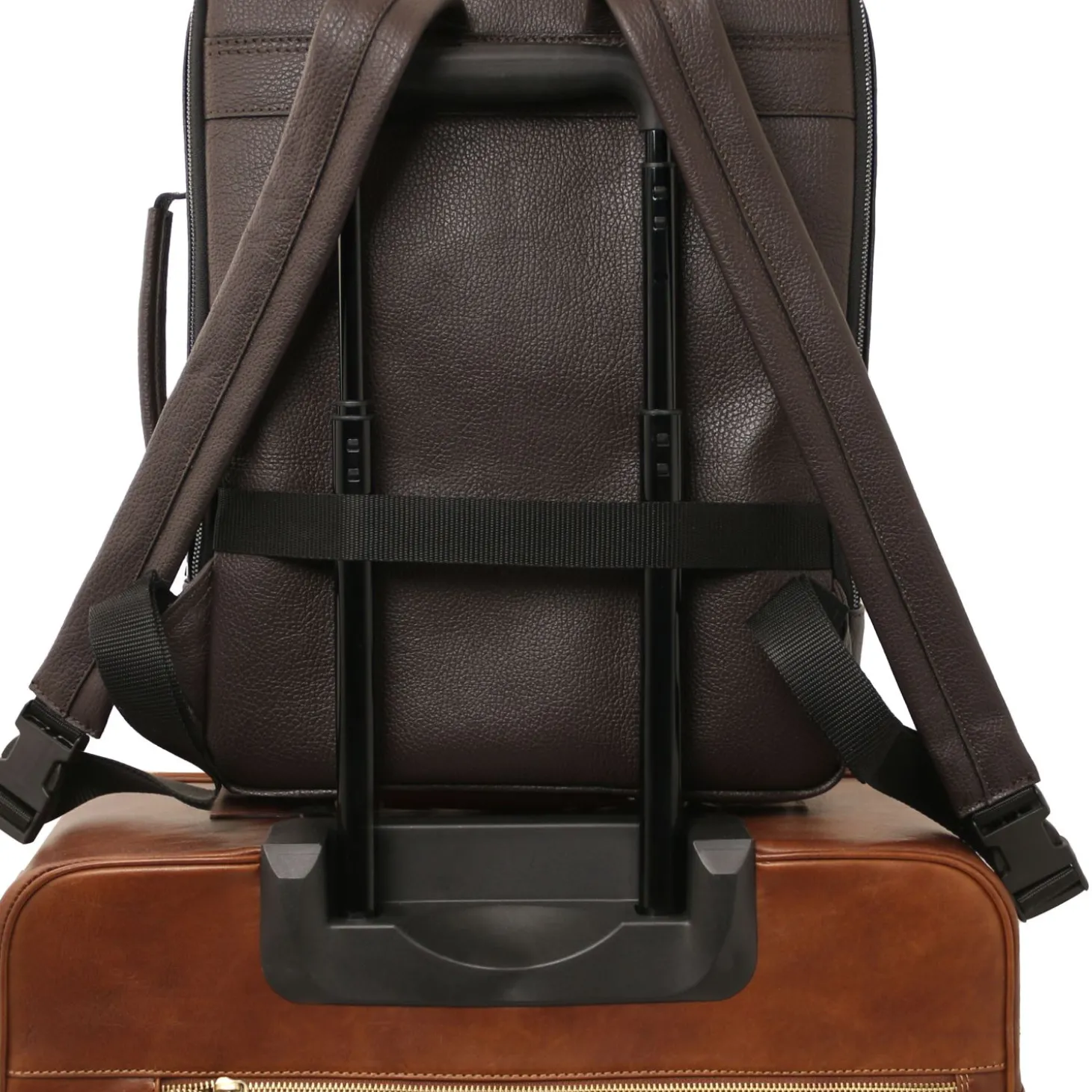 Notebook Rucksack aus Leder