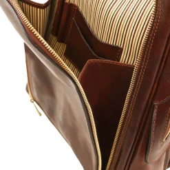 Notebook Rucksack aus Leder