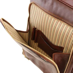 Notebook Rucksack aus Leder