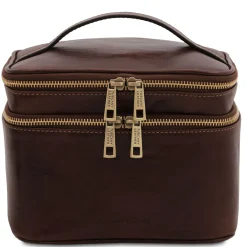 Reise - Kulturtasche aus Leder