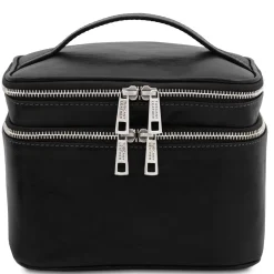 Reise - Kulturtasche aus Leder