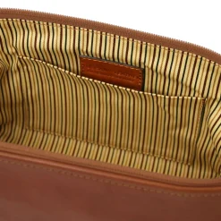 Reise - Kulturtasche aus Leder - Klein