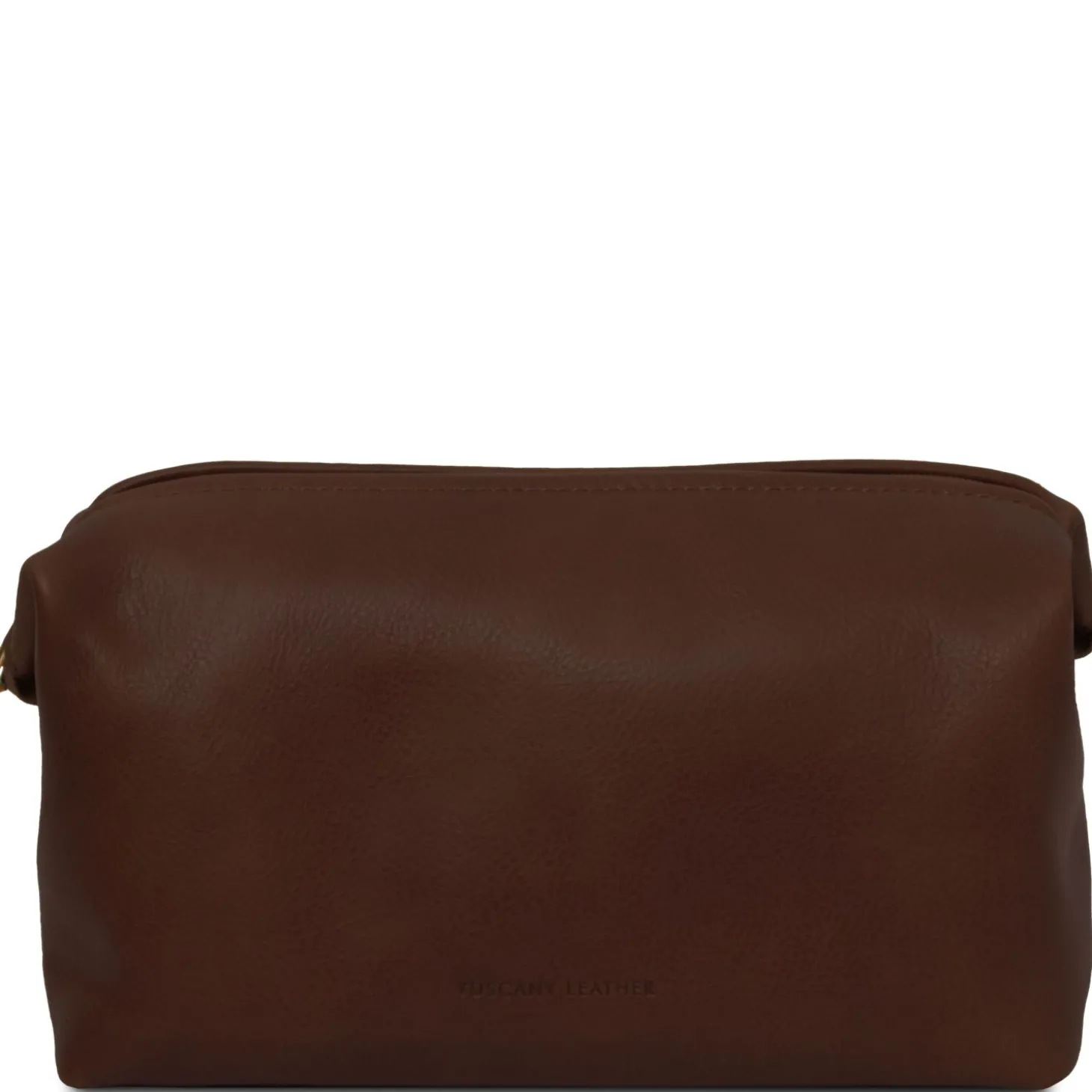 Reise- Kulturtasche aus Leder - Gross