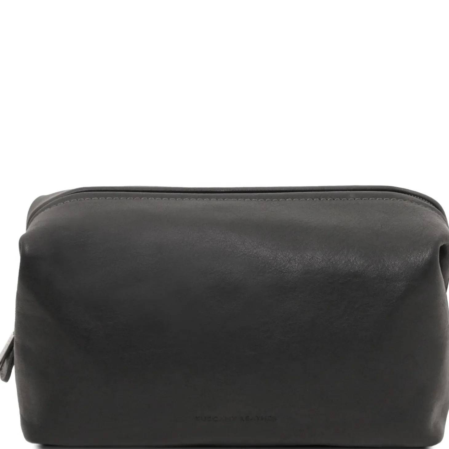 Reise- Kulturtasche aus Leder - Gross