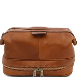 Reise Kulturtasche aus Leder