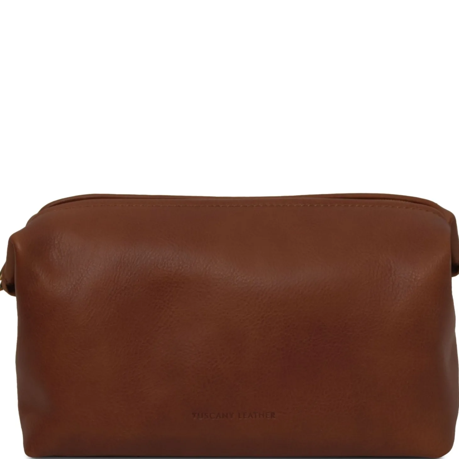 Reise- Kulturtasche aus Leder - Gross