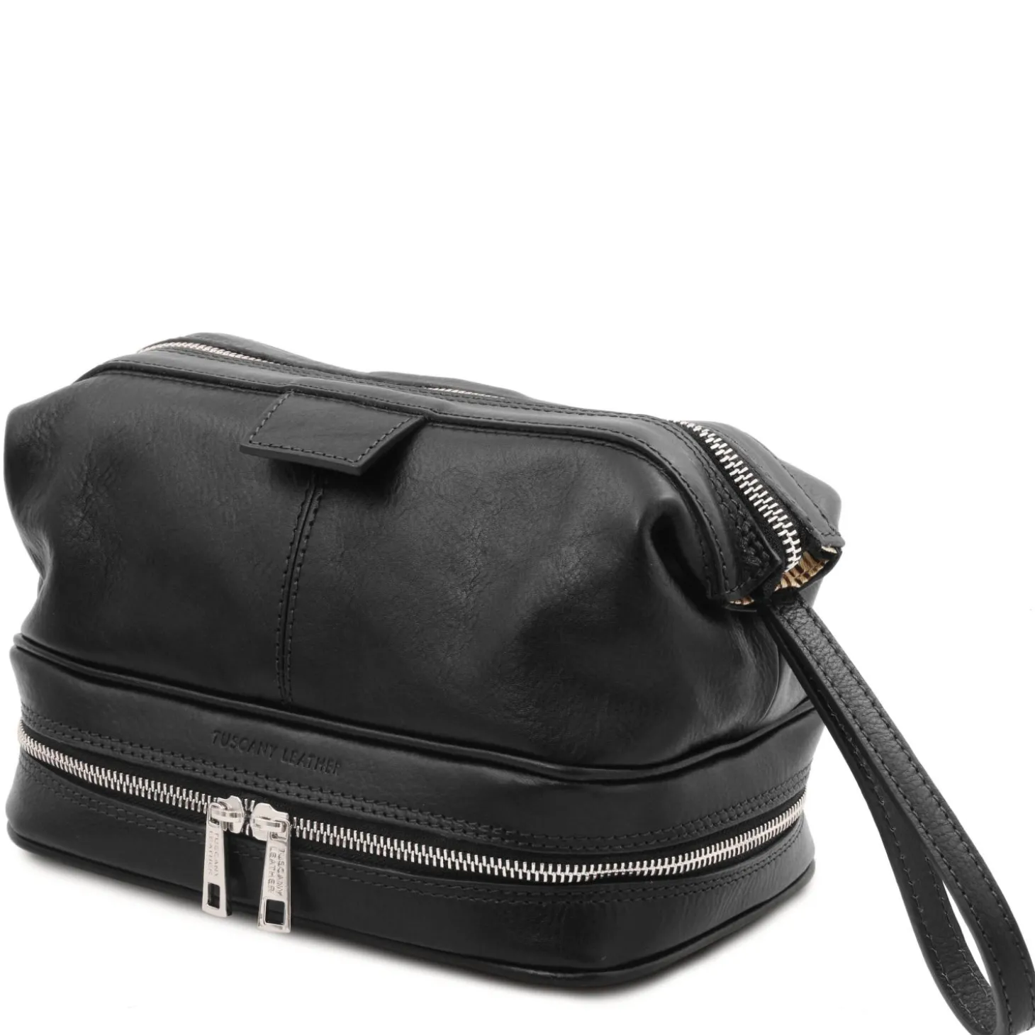 Reise Kulturtasche aus Leder