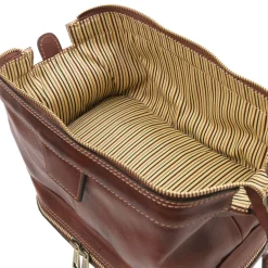 Reise Kulturtasche aus Leder