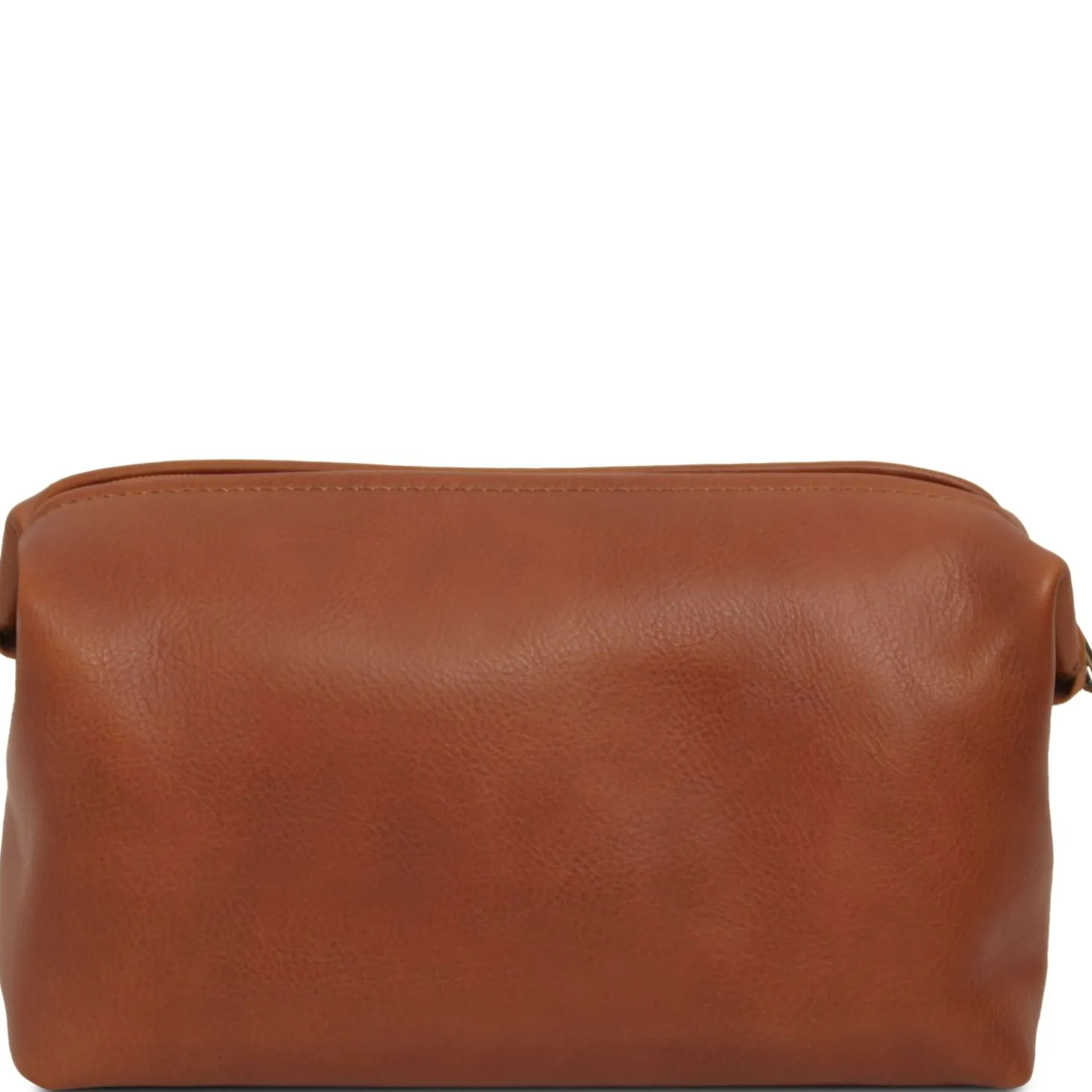 Reise- Kulturtasche aus Leder - Gross