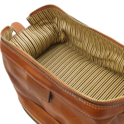 Reise Kulturtasche aus Leder