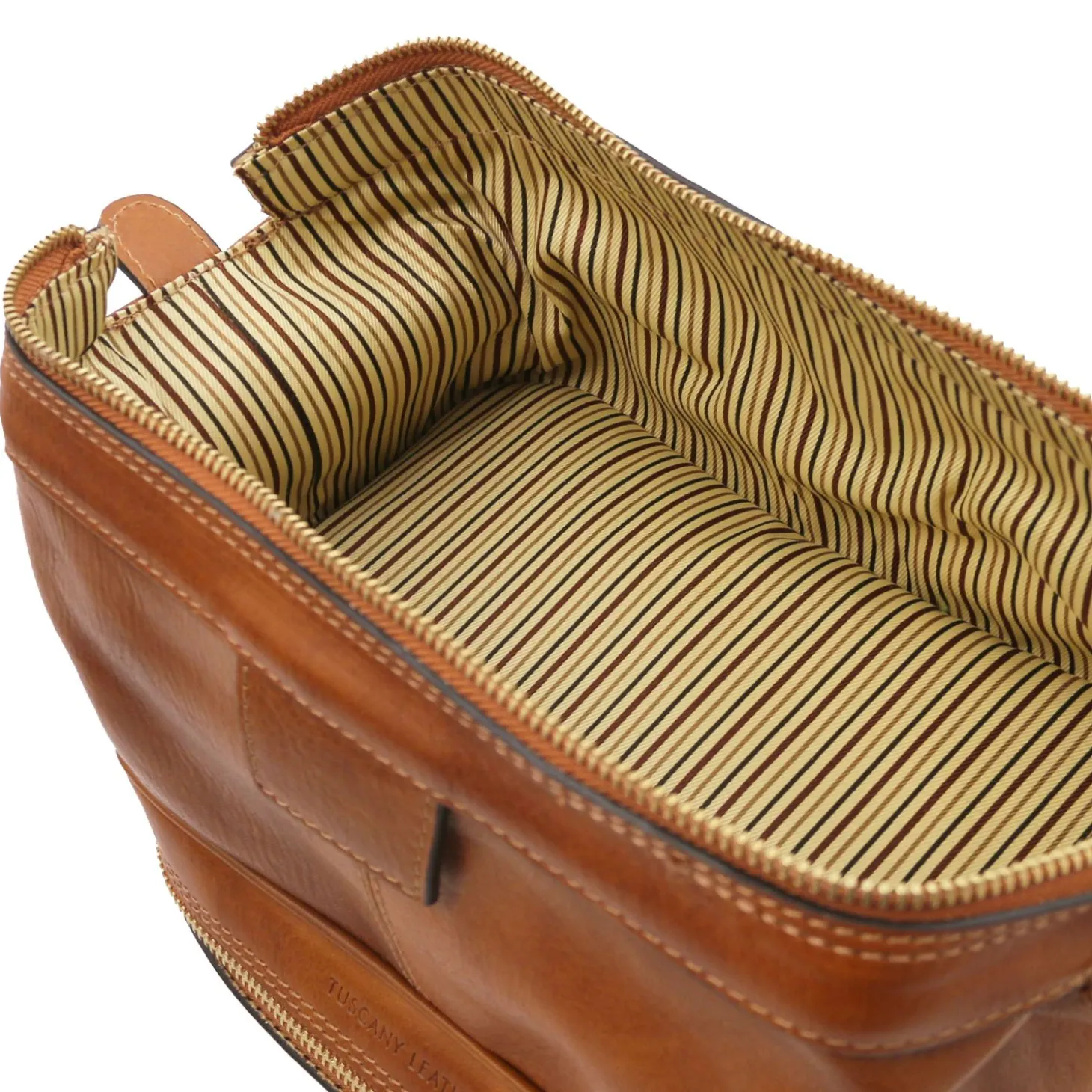 Reise Kulturtasche aus Leder