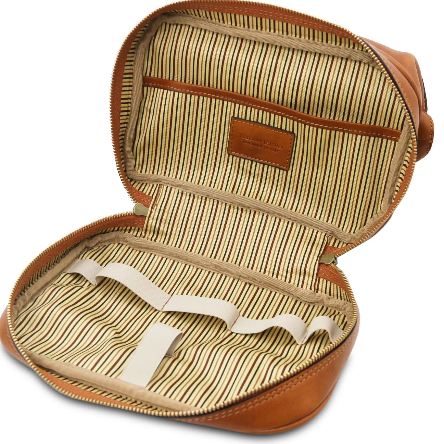 Reise Kulturtasche aus Leder