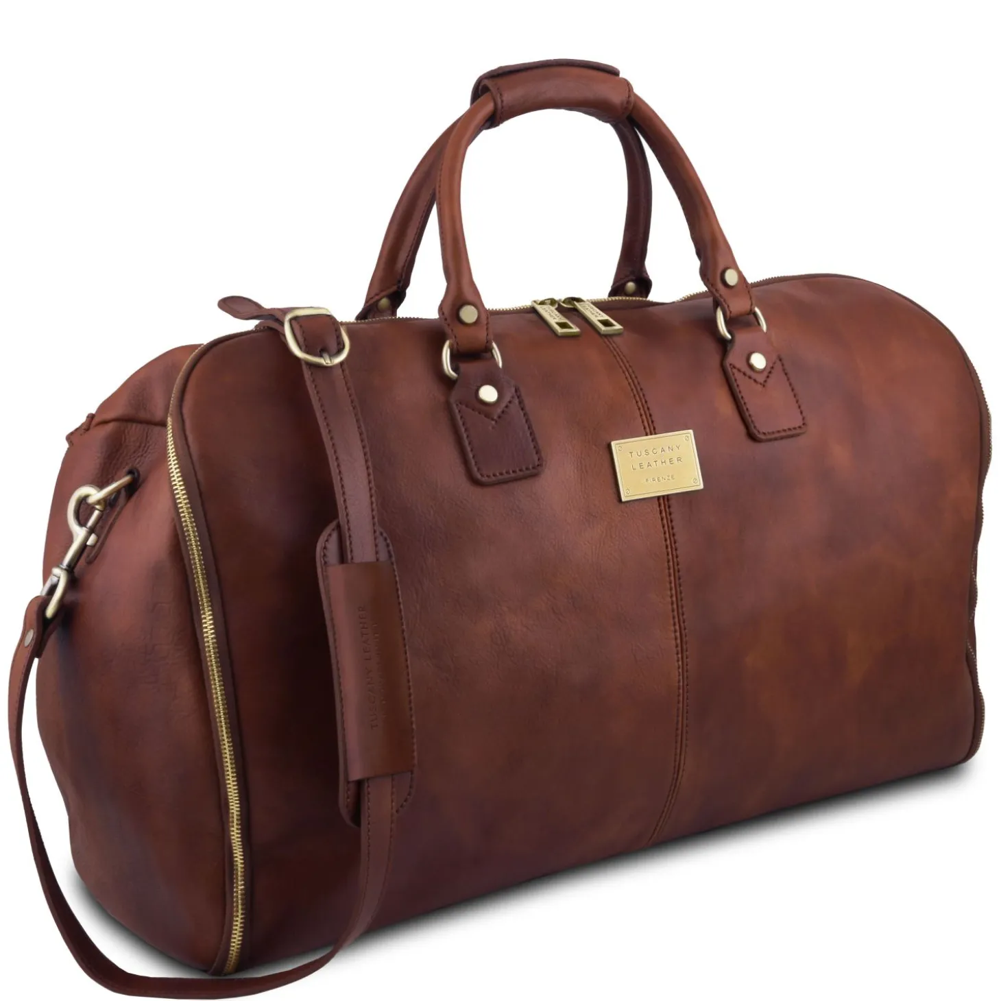 Reisetasche/Kleidersack aus Leder