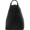 Rucksack Tropfendesign aus Weichem Leder