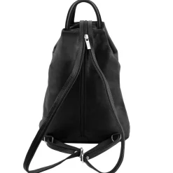 Rucksack Tropfendesign aus Weichem Leder