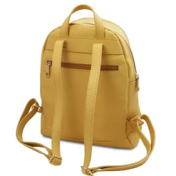 Rucksack Tropfendesign aus Weichem Leder