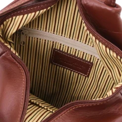 Rucksack Tropfendesign aus Weichem Leder
