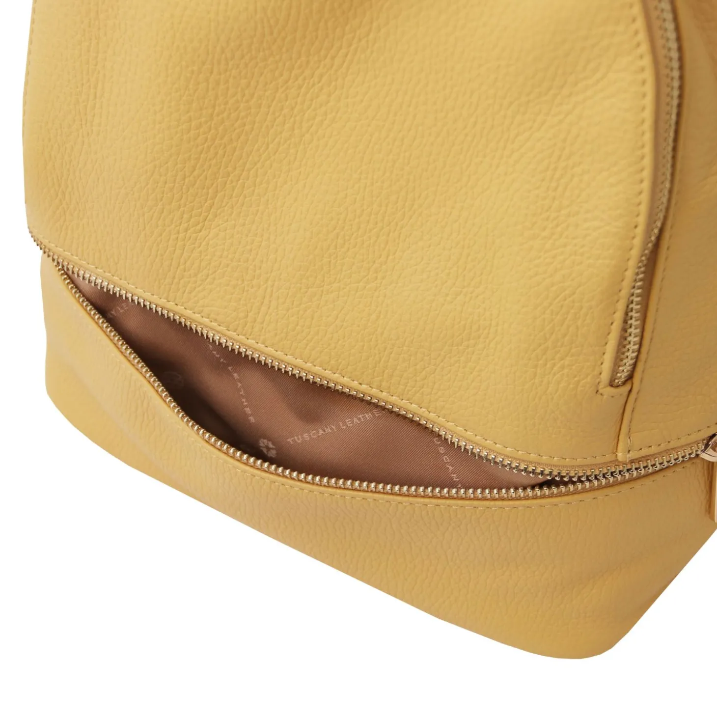 Rucksack Tropfendesign aus Weichem Leder
