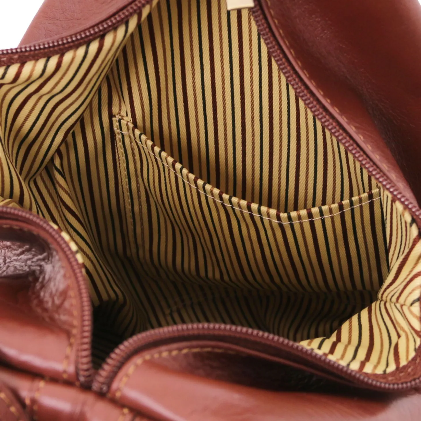 Rucksack Tropfendesign aus Weichem Leder