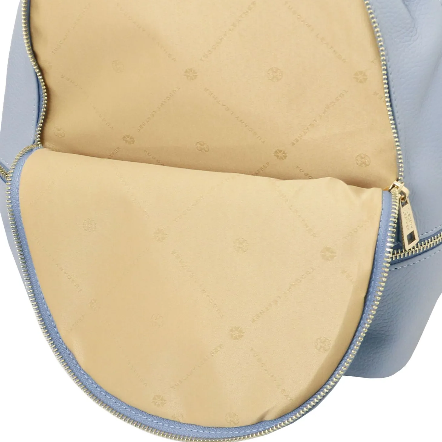 Rucksack Tropfendesign aus Weichem Leder