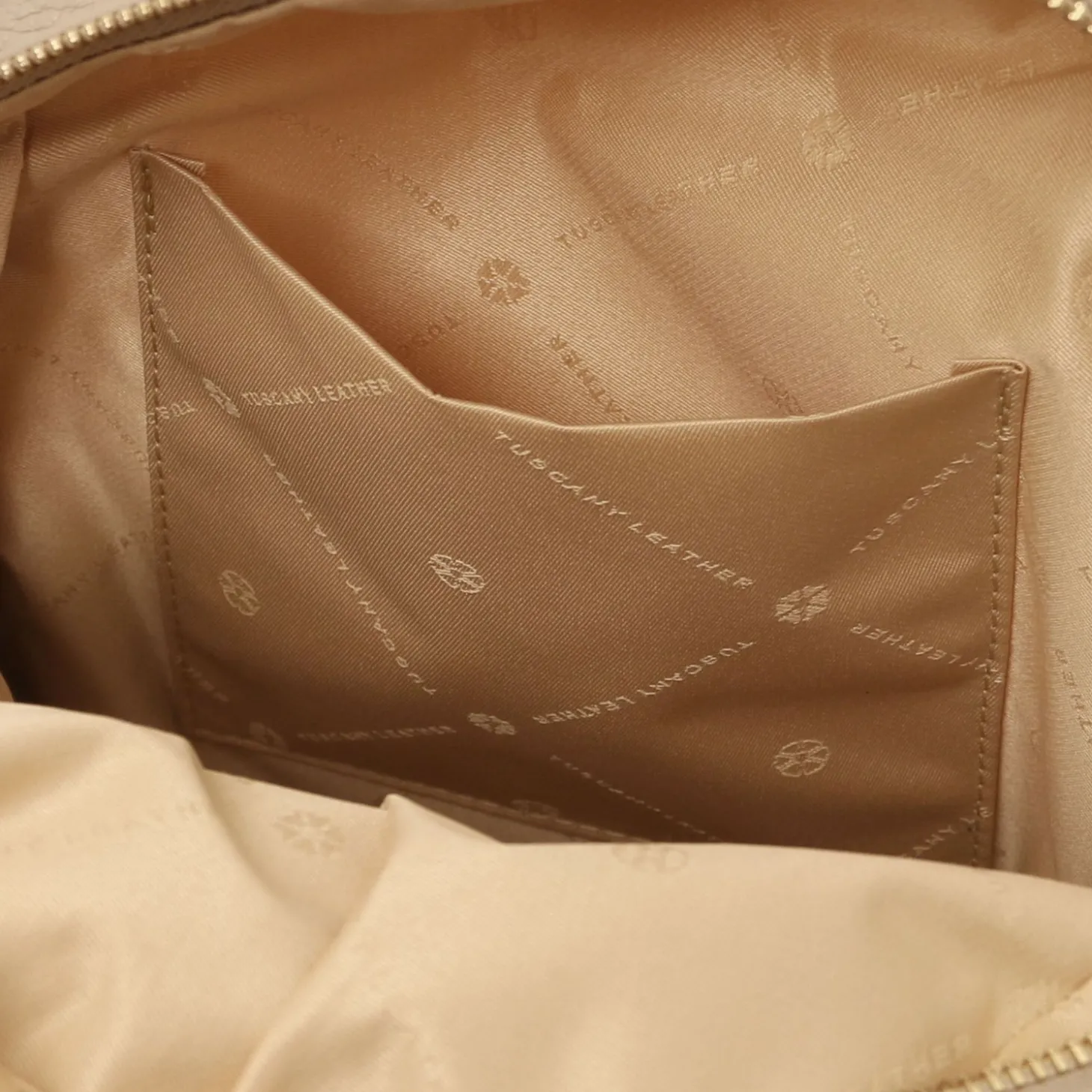 Rucksack Tropfendesign aus Weichem Leder