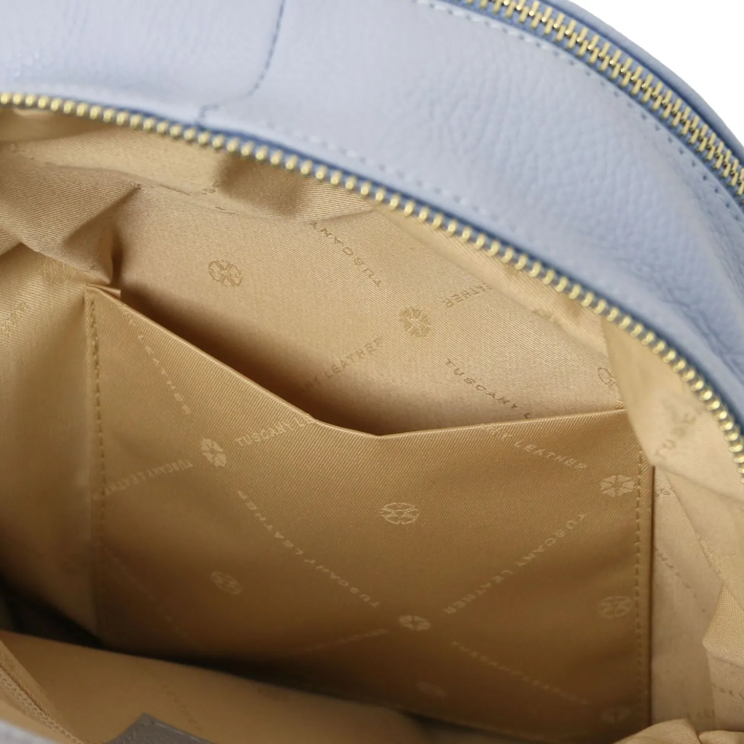Rucksack Tropfendesign aus Weichem Leder