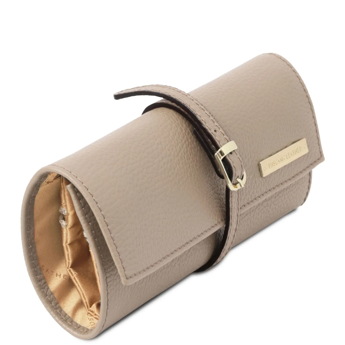 Schmuckrolle aus Weichem Leder