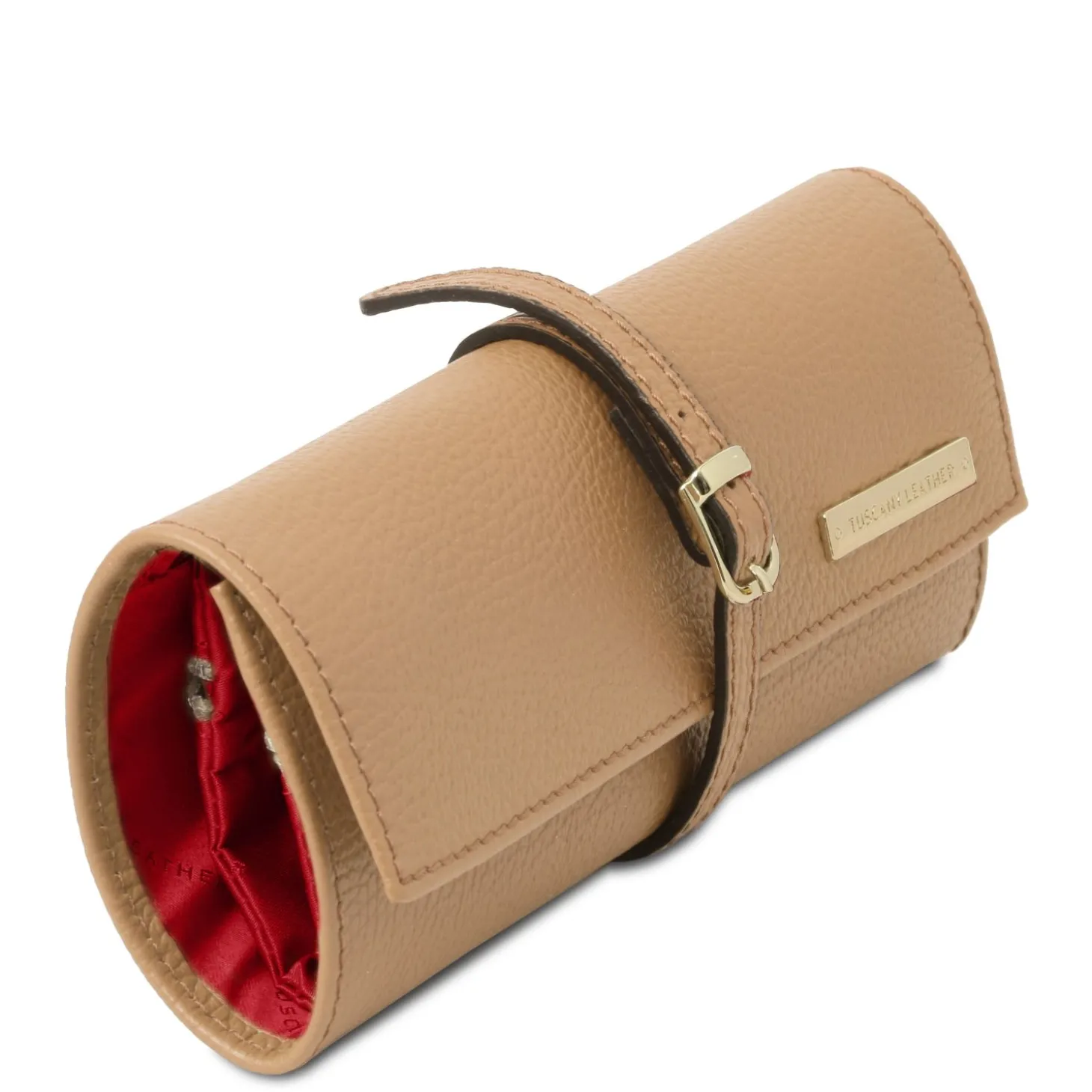 Schmuckrolle aus Weichem Leder