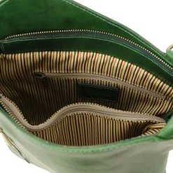 Schultertasche aus Kalbsleder