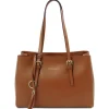 Schultertasche aus Leder