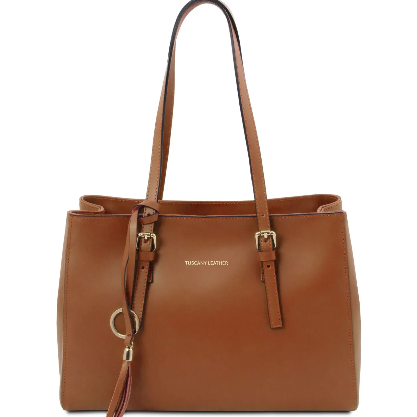 Schultertasche aus Leder