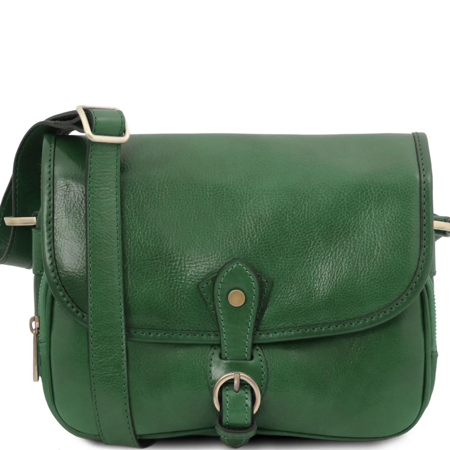 Schultertasche aus Leder