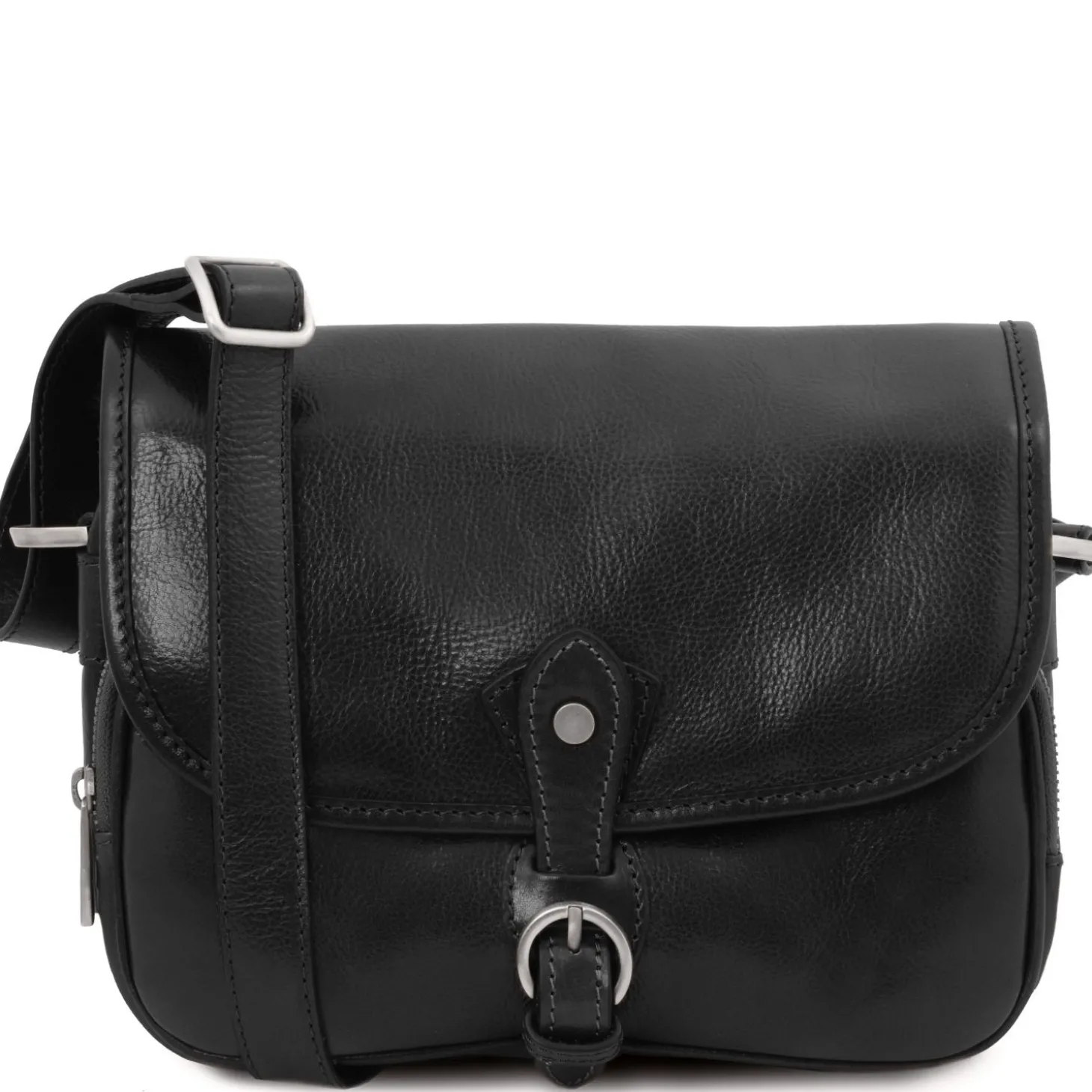 Schultertasche aus Leder