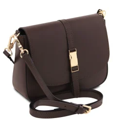 Schultertasche aus Leder