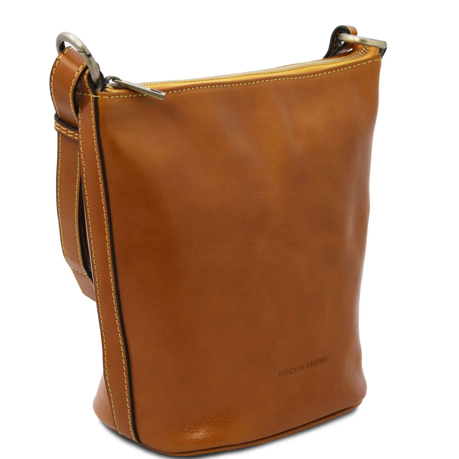 Schultertasche aus Leder