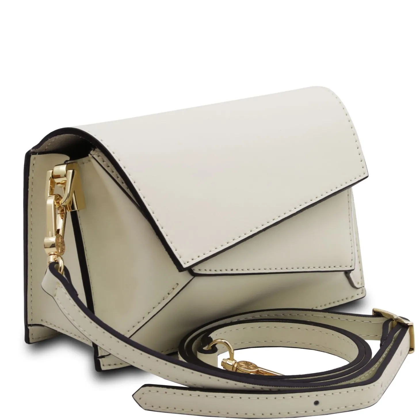 Schultertasche aus Leder