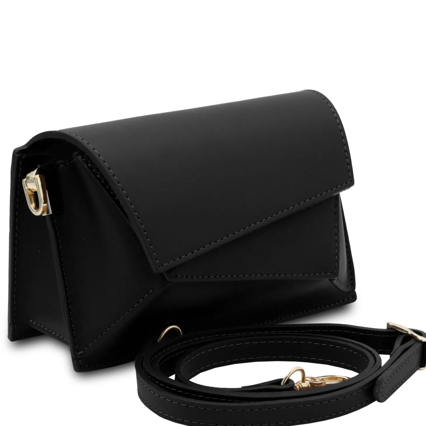 Schultertasche aus Leder