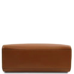 Schultertasche aus Leder