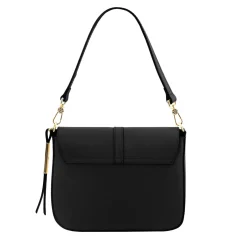 Schultertasche aus Leder