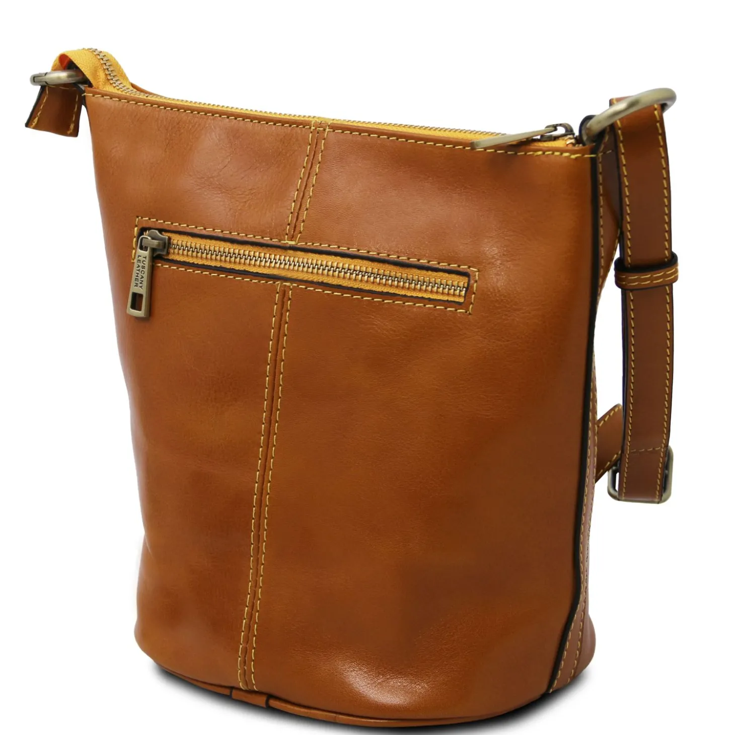 Schultertasche aus Leder