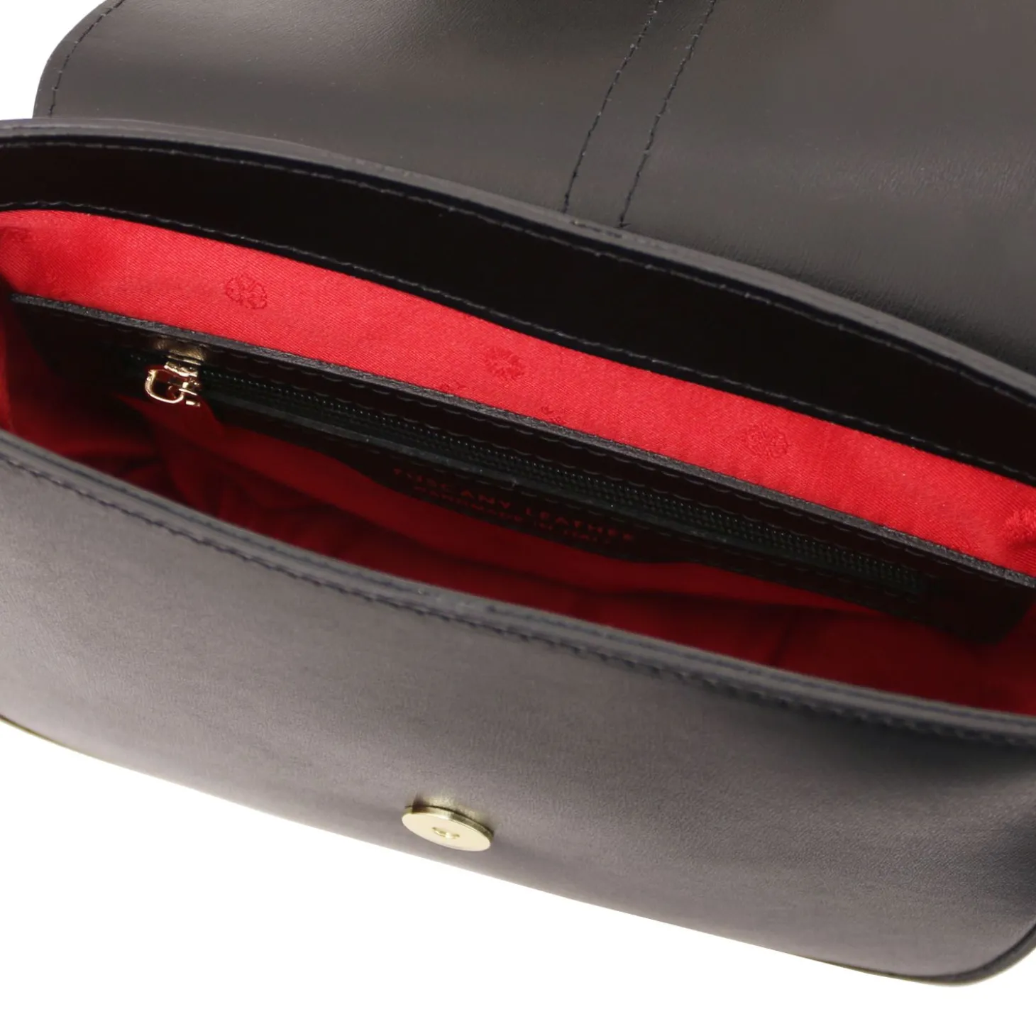 Schultertasche aus Leder