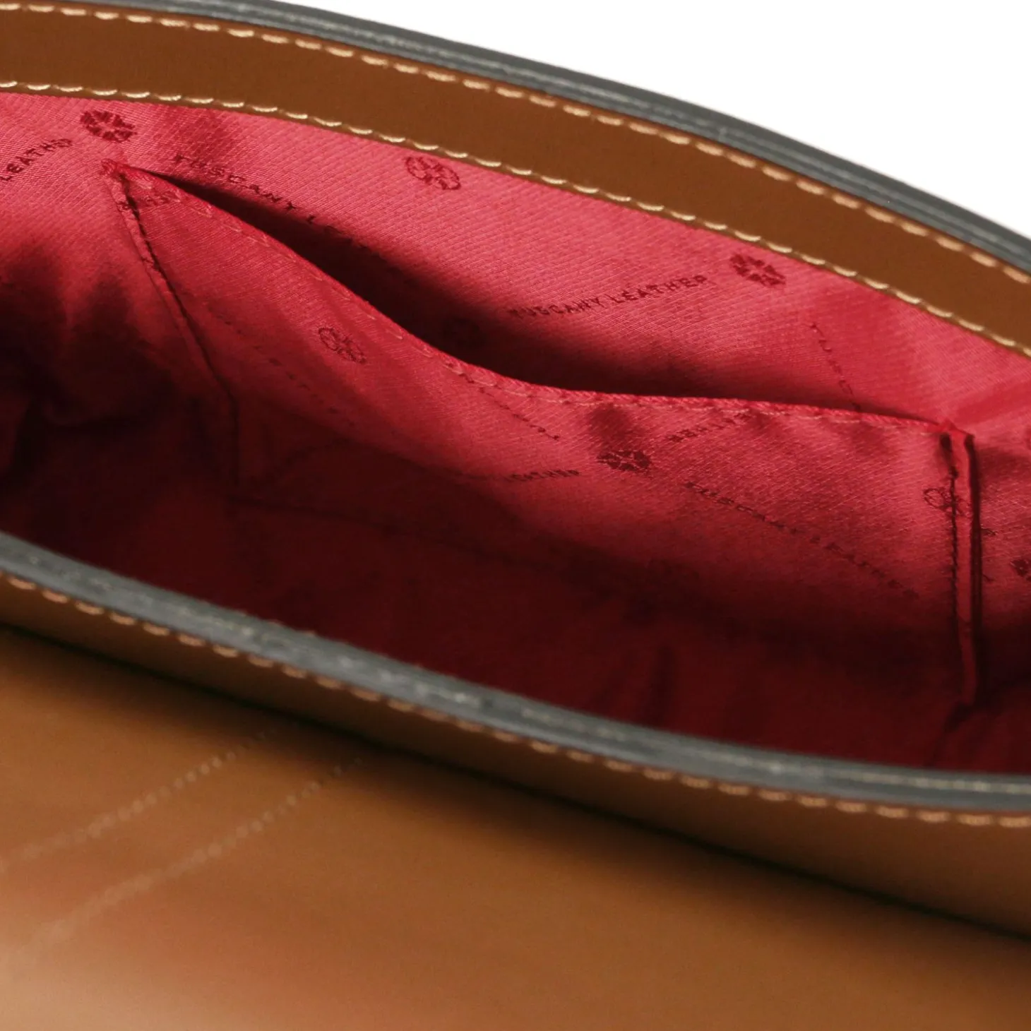 Schultertasche aus Leder