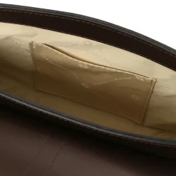Schultertasche aus Leder
