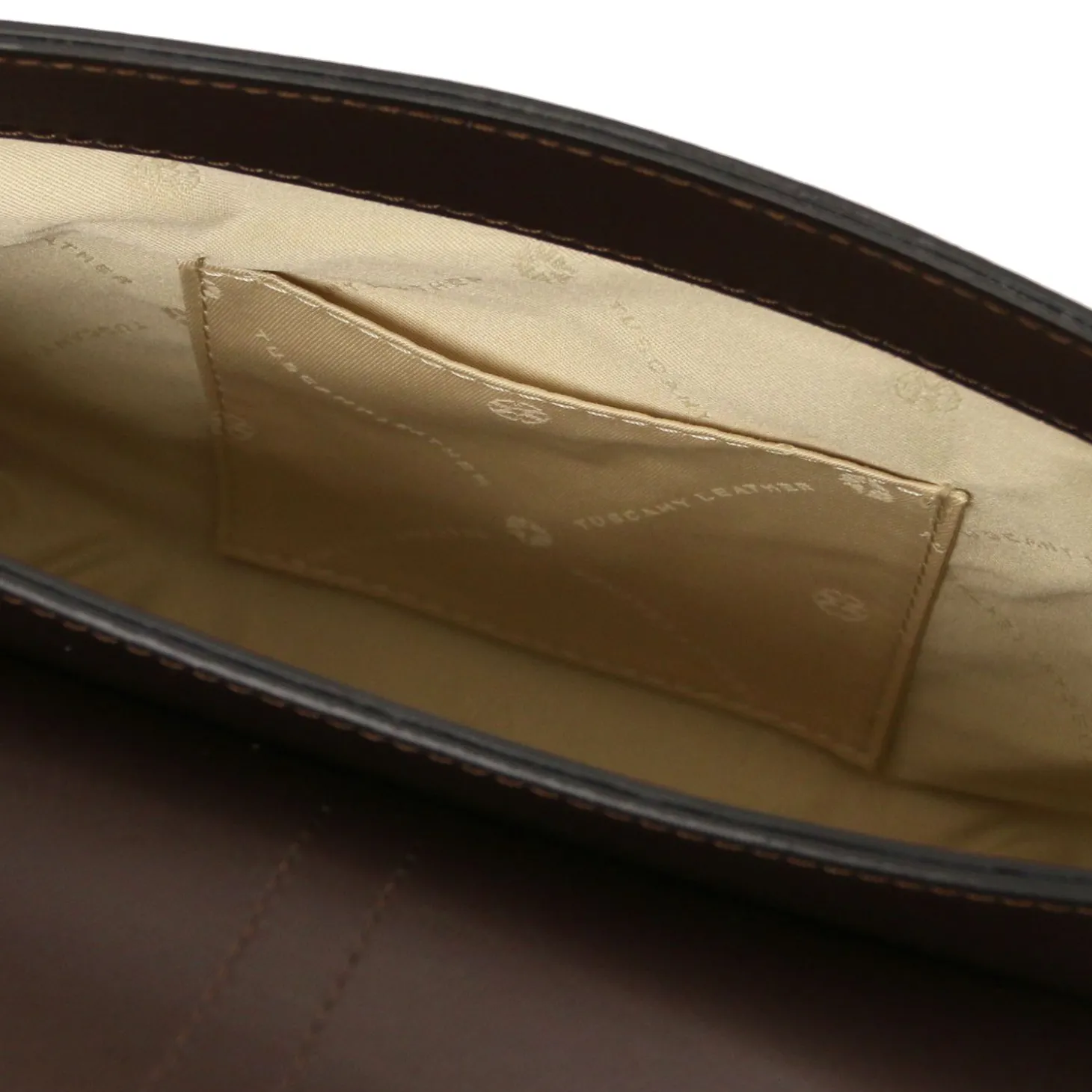 Schultertasche aus Leder