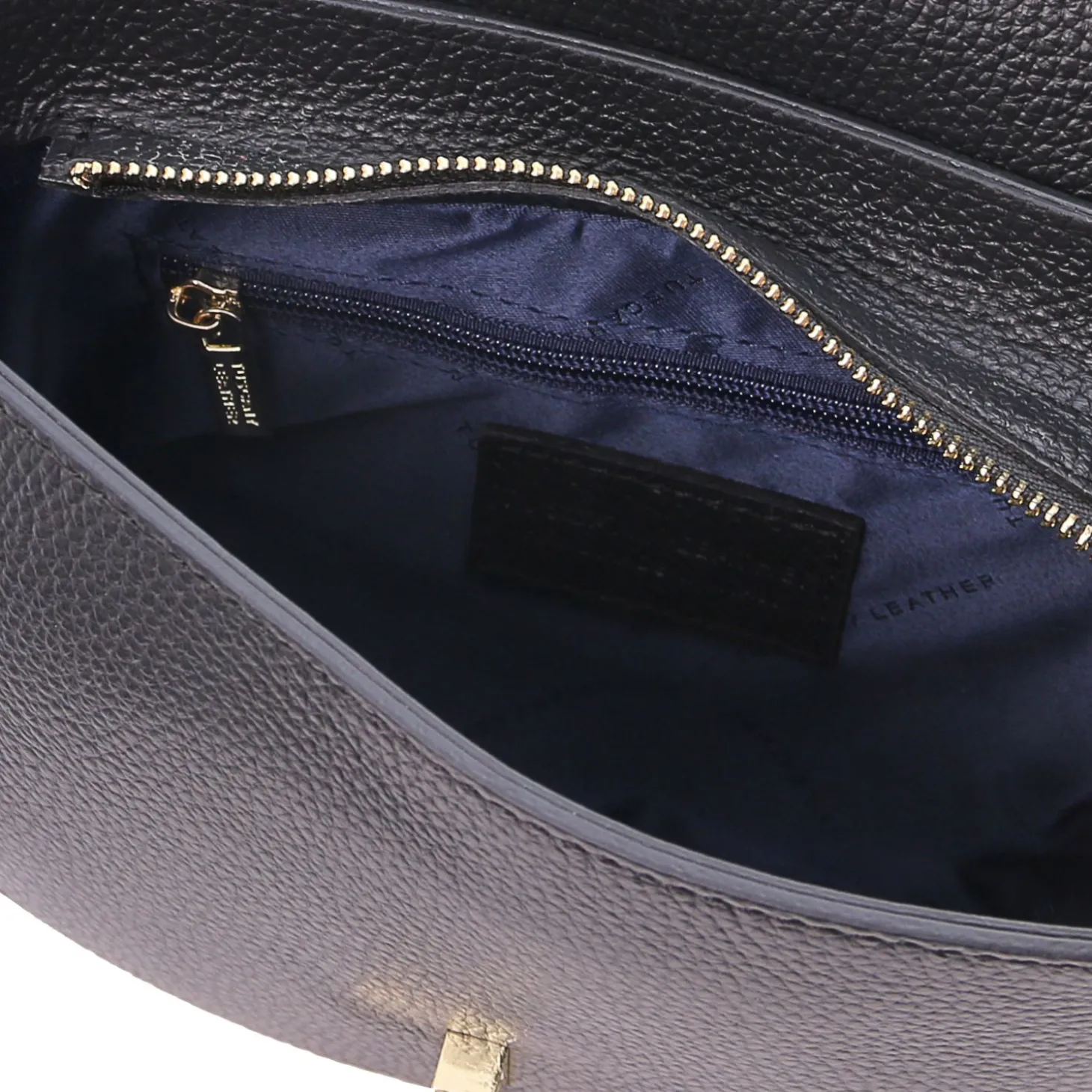 Schultertasche aus Leder