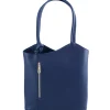 Schultertasche aus Saffiano Leder